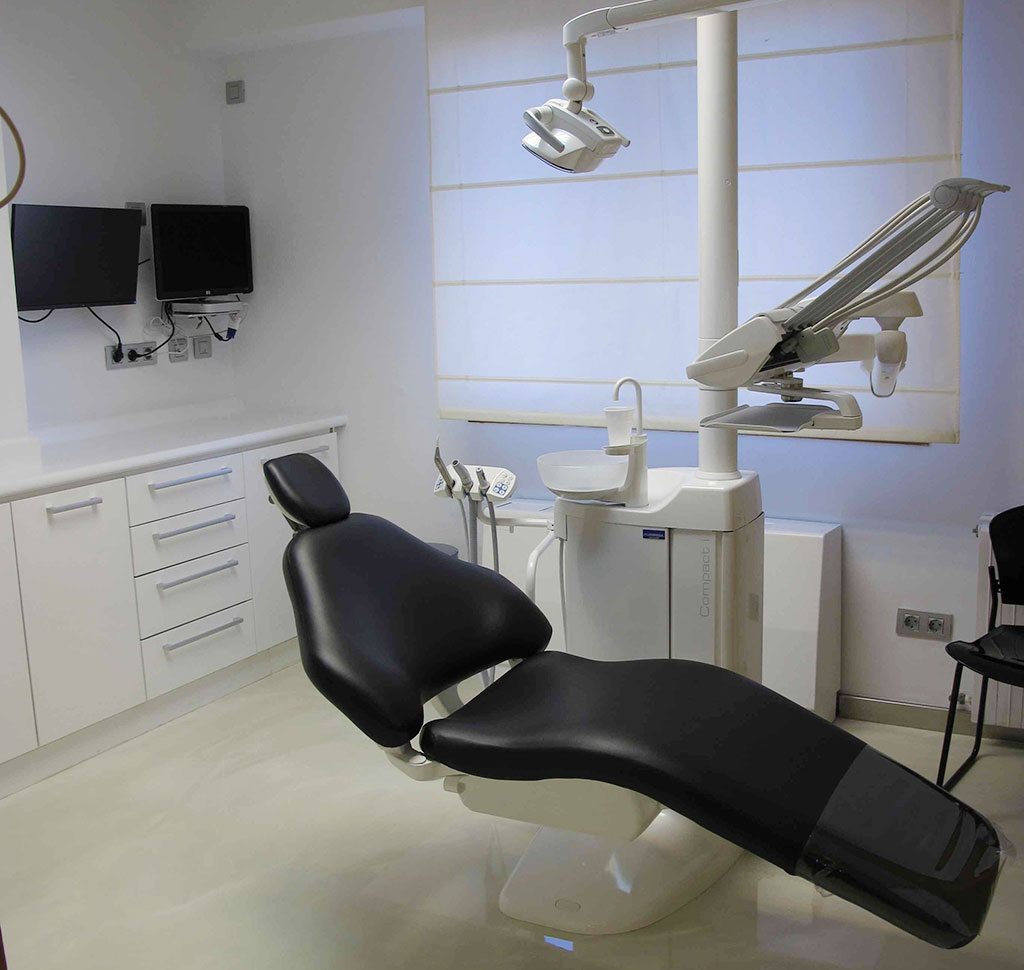 interior de clínica dental en palma de mallorca